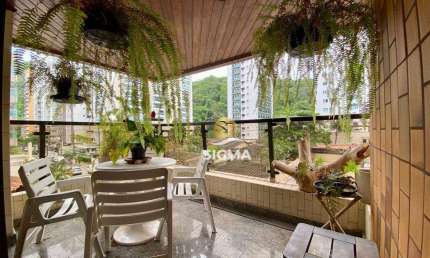 Apartamento com 3 quartos sendo 1 suíte à venda na Praia das Pitangueiras - Guarujá/SP.