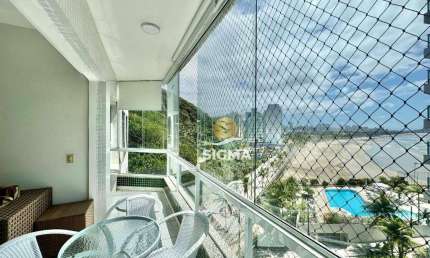 VISTA MAR - Apartamento com 3 quartos à venda, 126 m² por R$ 750.000 - Pitangueiras - Guarujá/SP.