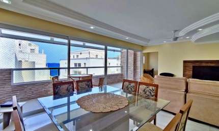 Apartamento com 3 dormitórios à venda, 185 m² por R$ 1.100.000,00 - Pitangueiras - Guarujá/SP