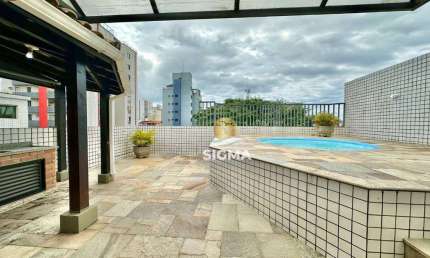 Cobertura com 3 dormitórios, 175 m² - venda por R$ 980.000,00 ou aluguel por R$ 8.510,00/mês - Tombo - Guarujá/SP