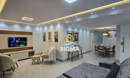 Apartamento com 3 quartos sendo 1 suíte à venda na Praia das Pitangueiras - Guarujá/SP.