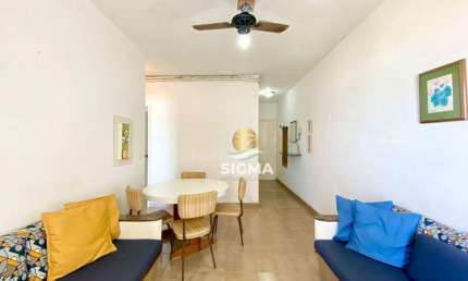 Apartamento com 2 quartos à venda, 66 m² por R$ 450.000 - Pitangueiras - Guarujá/SP.