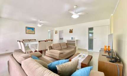 Apartamento com 3 quartos sendo 2 suítes à venda na Praia das Pitangueiras - Guarujá/SP.