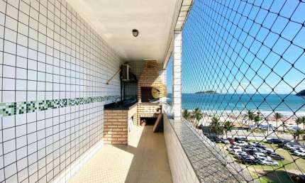 Cobertura com 4 quartos sendo 3 suítes à venda na Praia do Tombo - Guarujá/SP.