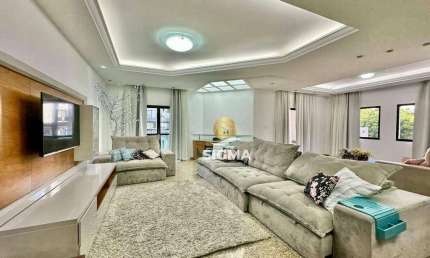 Apartamento com 4 suítes à venda por R$ 2.000.000 ou aluguel por R$ 9.000/mês - Pitangueiras - Guarujá/SP.