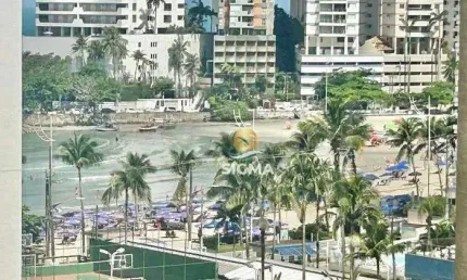Prédio novo - apartamento com 3 quartos sendo 1 suíte à venda, 103 m² por r$ 1.200.000 - praia das astúrias - guarujá/sp.
