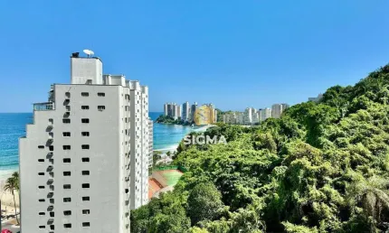 Apartamento com 2 dormitórios sendo 1 suíte à venda, 98 m² por r$ 650.000 - praia das pitangueiras - guarujá/sp