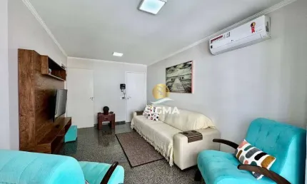 Apartamento com 2 dormitórios à venda, 67 m² por R$ 600.000 - Pitangueiras - Guarujá/SP.
