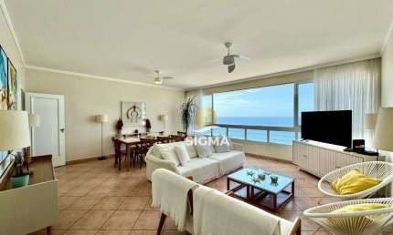 Apartamento com 3 dormitórios à venda, 190 m² por R$ 1.700.000,00 - Pitangueiras - Guarujá/SP