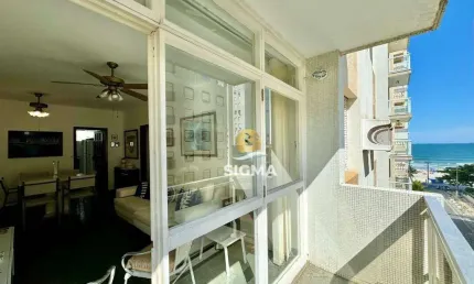 Apartamento com 3 dormitórios à venda, 97 m² por r$ 550.000 - pitangueiras - guarujá/sp.