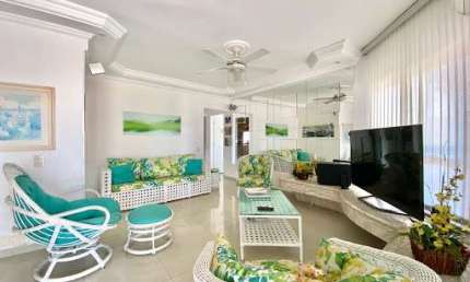Cobertura com 3 dormitórios à venda, 160 m² por R$ 850.000,00 - Tombo - Guarujá/SP