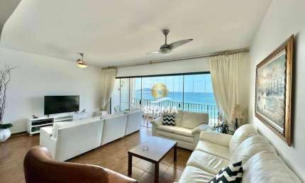 FRENTE MAR - Apartamento com 4 quartos sendo 2 suíte à venda na Praia das Astúrias - Guarujá/SP.