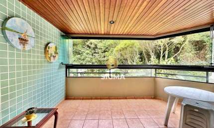Apartamento com 3 quartos sendo 1 suíte à venda, 100 m² por R$ 580.000 - Pitangueiras - Guarujá/SP.