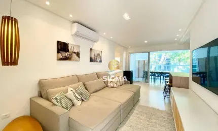 Apartamento com 2 Suítes à venda, 120 m² por R$ 1.200.000 - Tombo - Guarujá/SP.