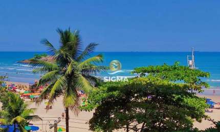 Apartamento com 3 dormitórios à venda, 100 m² por R$ 690.000 - Pitangueiras - Guarujá/SP.