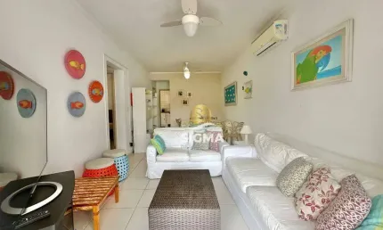 Apartamento com 2 dormitórios à venda na praia das pitangueiras - guarujá/sp
