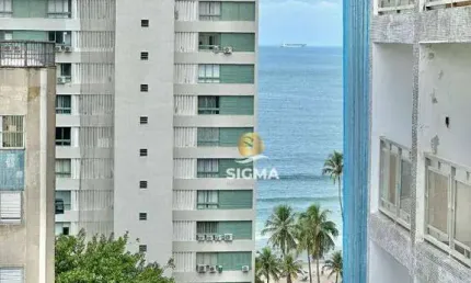 Apartamento com 2 quartos 1 suíte à venda, 100 m² por r$ 690.000 - pitangueiras - guarujá/sp.
