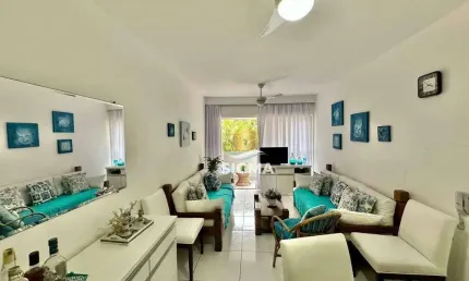 Apartamento com 3 dormitórios à venda, 85 m² por R$ 390.000,00 - Enseada - Guarujá/SP