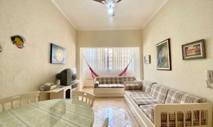 Apartamento com 1 quarto à venda, 54 m² por R$ 380.000 - Pitangueiras - Guarujá/SP.