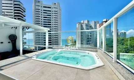 Cobertura com 4 Suítes à venda, 235 m² por R$ 1.480.000 - Jardim Astúrias - Guarujá/SP