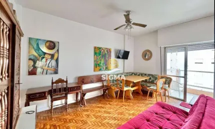 Apartamento com 2 dormitórios à venda, 55 m² por r$ 320.000,00 - praia das pitangueiras - guarujá/sp