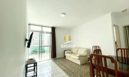 Apartamento com 2 dormitórios à venda, 55 m² por R$ 390.000 - Pitangueiras - Guarujá/SP.