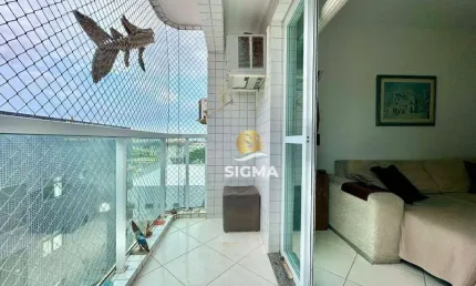 Apartamento à venda, 75 m² por R$ 620.000,00 - Tombo - Guarujá/SP