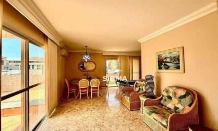 Cobertura com 3 quartos sendo 1 suíte à venda, 201 m² por R$ 1.000.000 - Pitangueiras - Guarujá/SP.