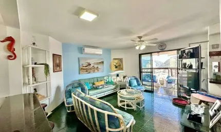 Apartamento com 3 dormitórios à venda, 116 m² por r$ 800.000,00 - jardim astúrias - guarujá/sp