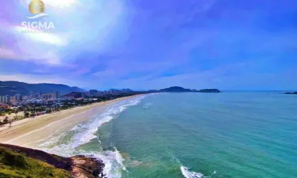 FRENTE MAR - Apartamento com 4 quartos sendo 2 Suítes à venda Praia das Pitangueiras, Guarujá.