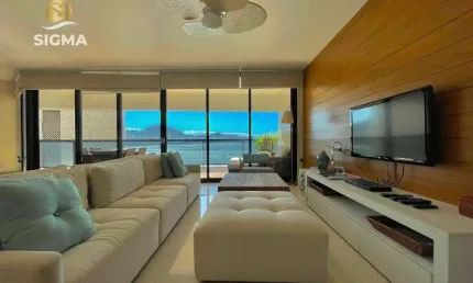 Frente mar - apartamento à venda na praia das astúrias, guarujá/sp.