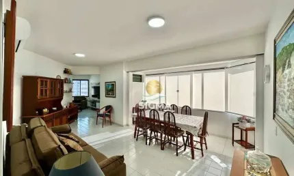 Apartamento com 3 suítes à venda, 140 m² por r$ 600.000 - pitangueiras - guarujá/sp.