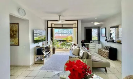 Apartamento com 2 dormitórios à venda, 65 m² por r$ 390.000 - enseada - guarujá/sp.