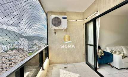 Apartamento com 2 quartos sendo 1 suíte à venda, 90 m² por R$ 530.000 - Pitangueiras - Guarujá/SP.