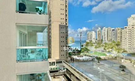 Apartamento com 2 quartos sendo 1 suíte à venda, 78 m² por R$ 770.000 - Jardim Astúrias - Guarujá/SP.