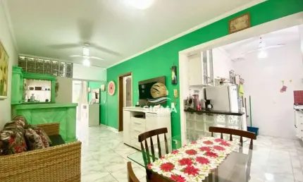 Apartamento com 2 dormitórios à venda, 68 m² por r$ 430.000,00 - pitangueiras - guarujá/sp