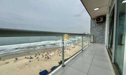 FRENTE MAR - Apartamento com 3 Suítes à venda, 160 m² por R$ 1.600.000 - Pitangueiras - Guarujá/SP.
