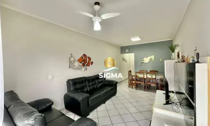 Apartamento com 3 quartos sendo 1 suíte à venda, 85 m² por R$ 320.000 - Enseada - Guarujá/SP.