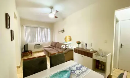 Apartamento com 2 dormitórios à venda, 58 m² por r$ 340.000,00 - jardim astúrias - guarujá/sp