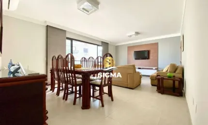 Apartamento com 3 quartos sendo 1 suíte à venda, 150 m² por r$ 950.000 - pitangueiras - guarujá/sp.