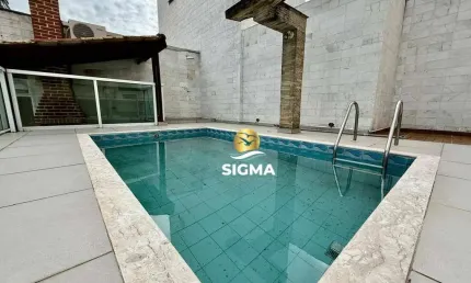 Cobertura com 3 dormitórios à venda, 178 m² por R$ 700.000,00 - Enseada - Guarujá/SP