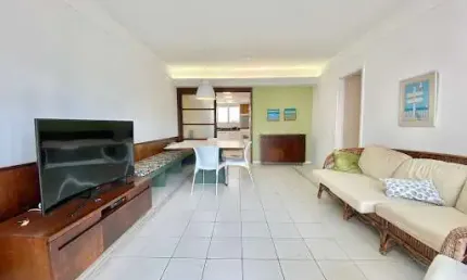 Apartamento com 3 dormitórios sendo 1 suíte à venda, 126 m² por r$ 650.000 - pitangueiras - guarujá/sp.