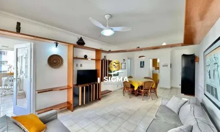 Apartamento com 4 dormitórios à venda, 140 m² por r$ 530.000,00 - pitangueiras - guarujá/sp