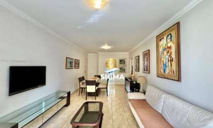 Apartamento com 4 dormitórios sendo 1 suíte à venda, 132 m² por R$ 480.000 - Praia das Pitangueiras - Guarujá/SP.