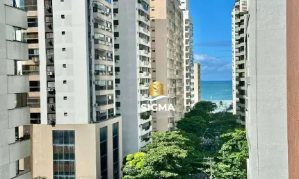 Apartamento com 1 dormitório à venda, 58 m² por r$ 373.000,00 - pitangueiras - guarujá/sp