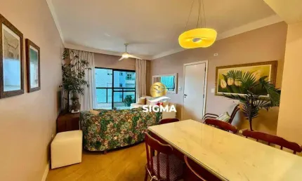 Apartamento com 3 dormitórios sendo 1 suíte à venda, 100 m² por r$ 950.000 - jardim astúrias - guarujá/sp.