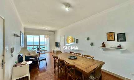 Apartamento com 2 dormitórios à venda, 110 m² por R$ 800.000 - Pitangueiras - Guarujá/SP.