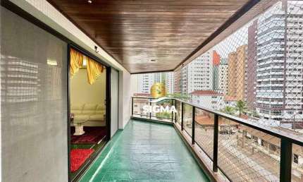 Apartamento com 3 dormitórios à venda, 130 m² por R$ 580.000,00 - Pitangueiras - Guarujá/SP