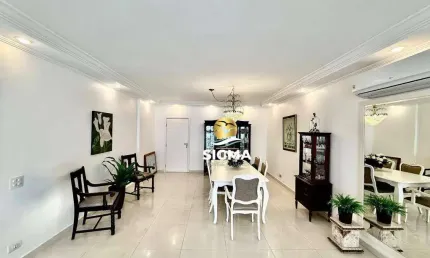 Apartamento com 3 suítes à venda, 140m²  pitangueiras - guarujá/sp.