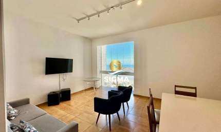 Apartamento com 3 dormitórios à venda, 90 m² por R$ 550.000 - Pitangueiras - Guarujá/SP.